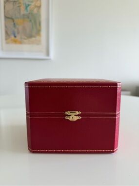 Cartier Red Watch Presentation Watch